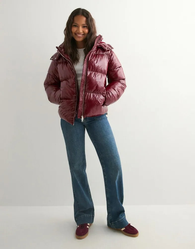 Lily - Shiny Puffer Jacket