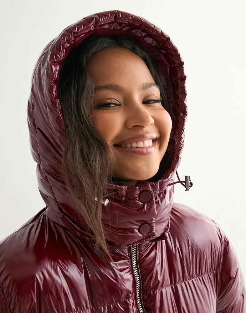 Lily - Shiny Puffer Jacket