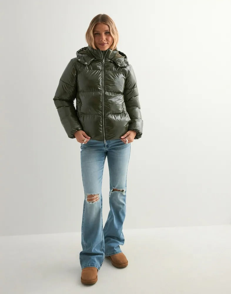 Lily - Shiny Puffer Jacket