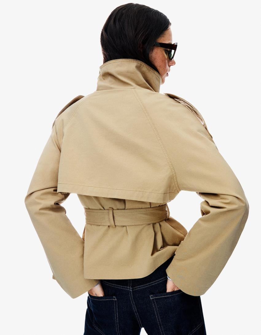 Veste trench courte
