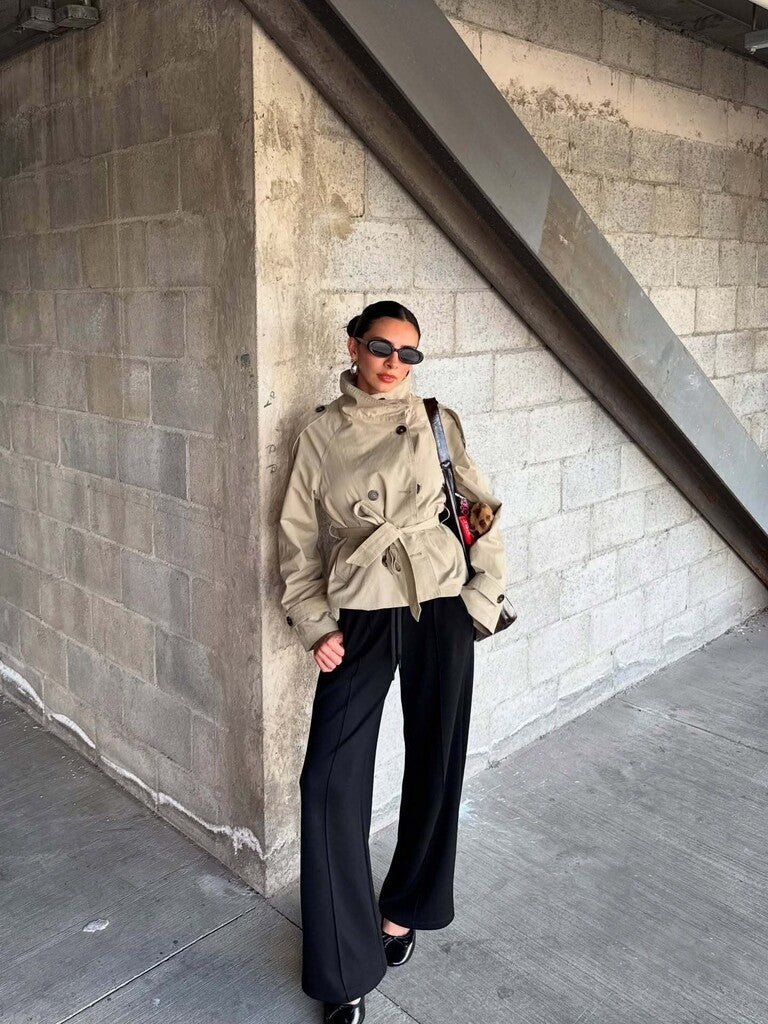 Veste trench courte