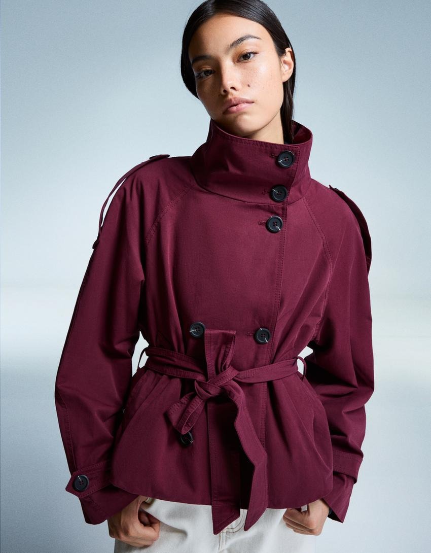 Veste trench courte