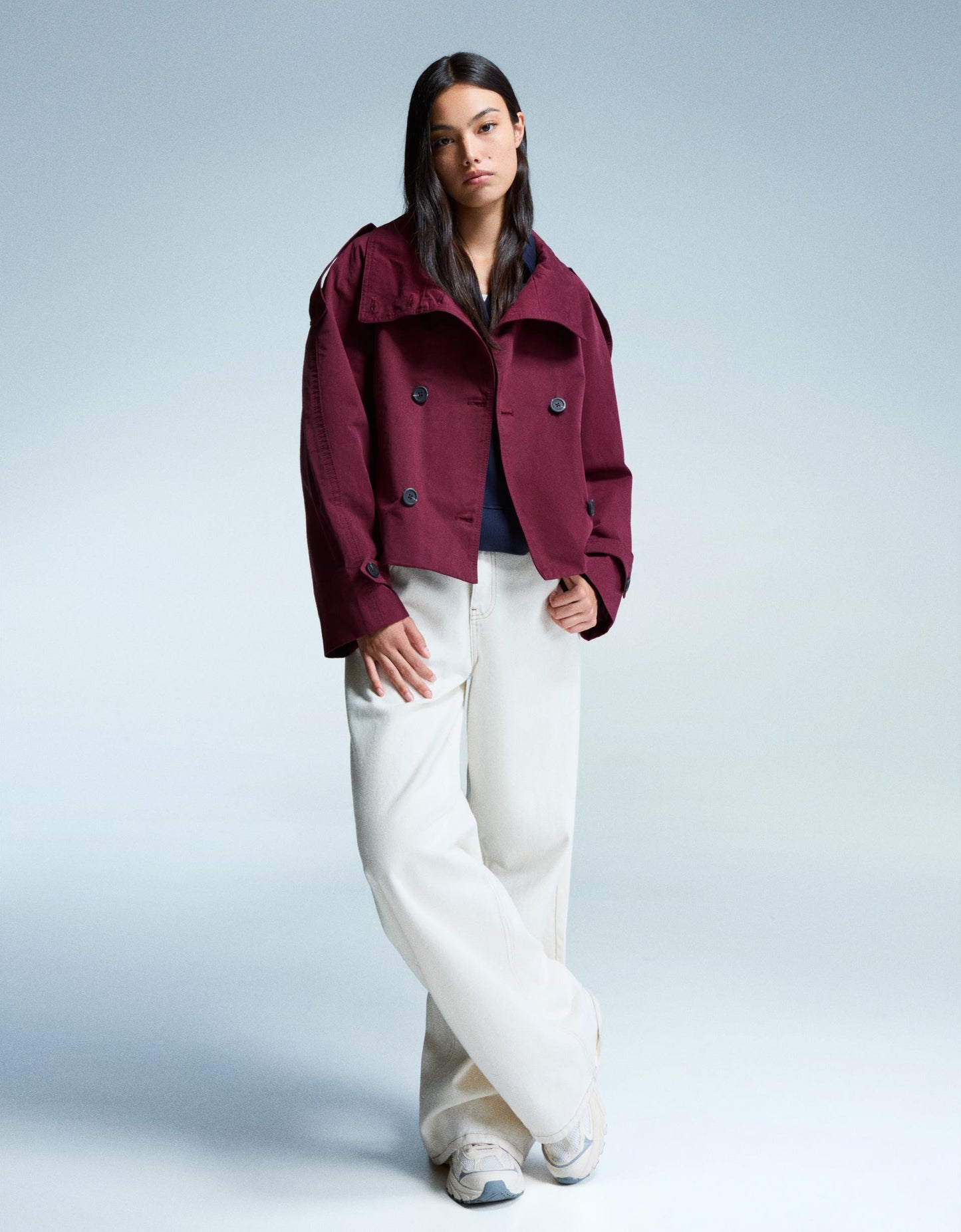 Veste trench courte