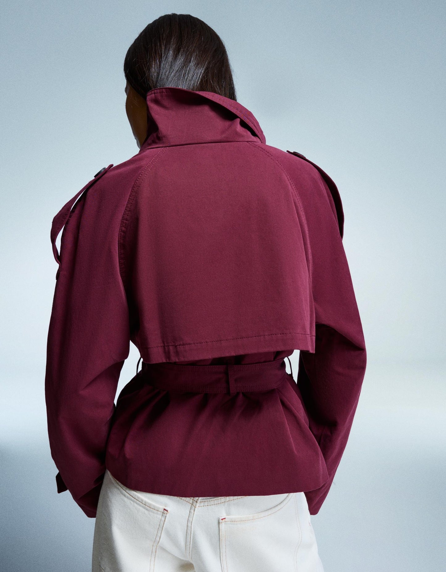 Veste trench courte