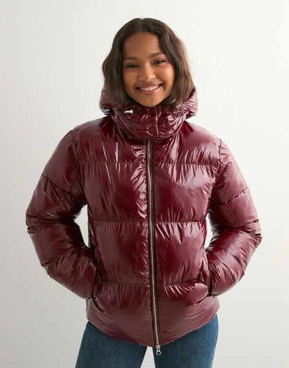 Lily - Shiny Puffer Jacket