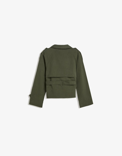 Veste trench courte