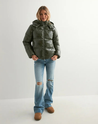 Lily - Shiny Puffer Jacket