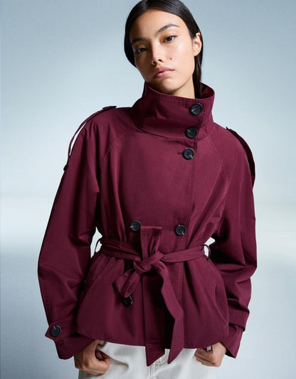 Veste trench courte