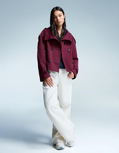 Veste trench courte