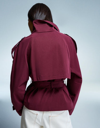 Veste trench courte