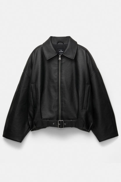 Samy - Veste bomber similicuir